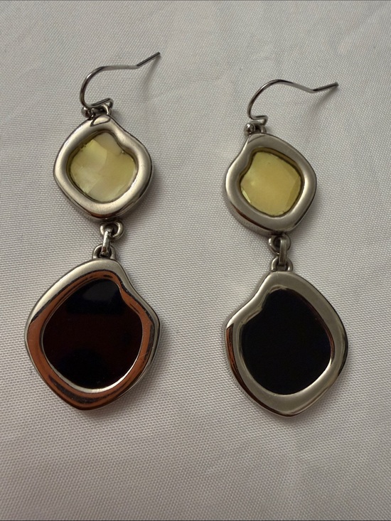 Lia Sophia Jewelry - Lia Sophia Milky Way Mother of Pearl & Enamel Drop Earrings